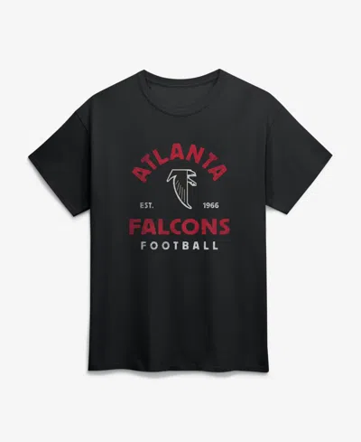 Logo Athletic Men's Atlanta Falcons Vintage Arch T-shirt In Black