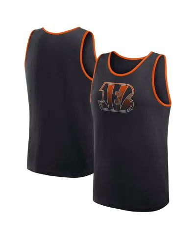 Logo Athletic Men's Black Cincinnati Bengals Unmatched Success Tank Top