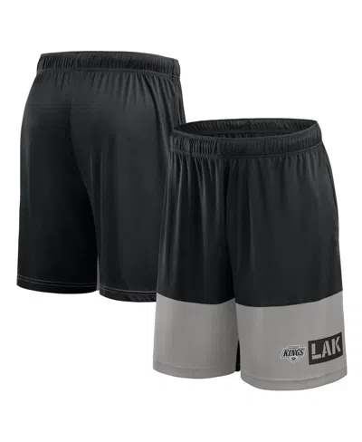 Logo Athletic Men's Black Los Angeles Kings Best Of The Best Shorts