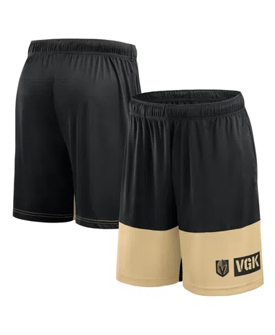 Logo Athletic Men's Black Vegas Golden Knights Best Of The Best Shorts