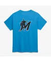 Logo Athletic Men's Blue Miami Marlins Logo T-shirt In Multi