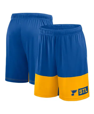 Logo Athletic Men's Blue St. Louis Blues Best Of The Best Shorts