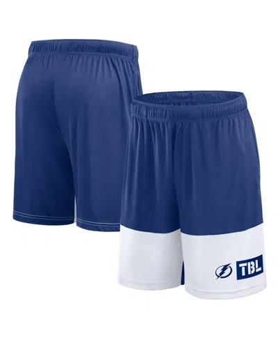 Logo Athletic Men's Blue Tampa Bay Lightning Best Of The Best Shorts