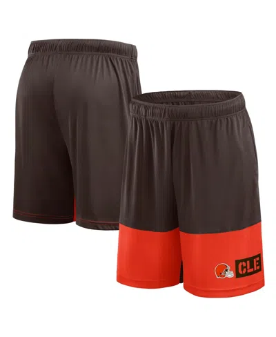 Logo Athletic Men's Brown Cleveland Browns Best Of The Best Shorts