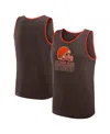 Logo Athletic Men's Brown Cleveland Browns Unmatched Success Tank Top