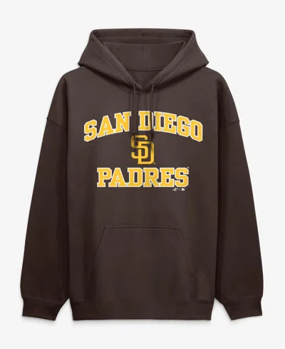 Logo Athletic Men's Brown San Diego Padres Heart Soul Hoodie