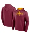 Logo Athletic Men's Burgundy Washington Commanders Head Start Pullover Hoodie In Burgundy