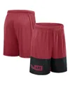 Logo Athletic Men's Cardinal Arizona Cardinals Best Of The Best Shorts In Red