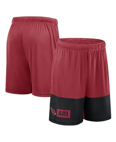 Logo Athletic Men's Cardinal Arizona Cardinals Best Of The Best Shorts In Red