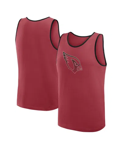 Logo Athletic Men's Cardinal Arizona Cardinals Unmatched Success Tank Top In Red