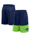 Logo Athletic Men's College Navy Seattle Seahawks Best Of The Best Shorts