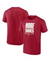 Logo Athletic Men's Crimson Oklahoma Sooners More Sooner Magic T-shirt In Red