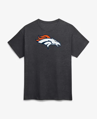Logo Athletic Men's Denver Broncos Classic-fit T-shirt In Charcoal
