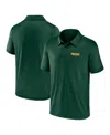 Logo Athletic Men's Green Green Bay Packers Unstoppable Polo Shirt