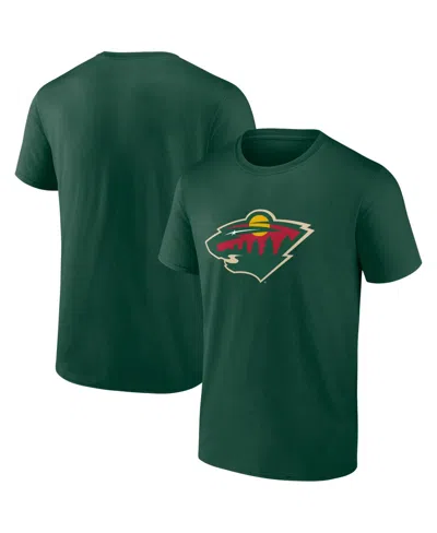 Logo Athletic Men's Green Minnesota Wild Essential T-shirt