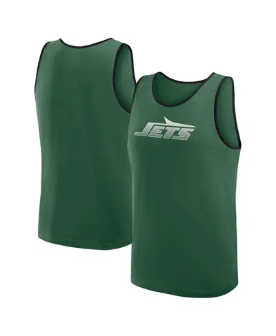 Logo Athletic Men's Green New York Jets Unmatched Success Tank Top