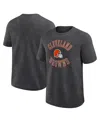 Logo Athletic Men's Heather Charcoal Cleveland Browns Success T-shirt In Gray