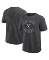 Logo Athletic Men's Heather Charcoal Las Vegas Raiders Success T-shirt
