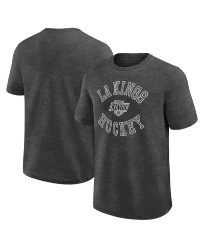 Logo Athletic Men's Heather Charcoal Los Angeles Kings Success T-shirt In Gray