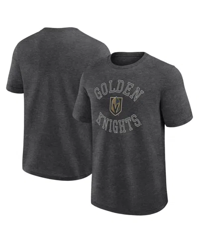 Logo Athletic Men's Heather Charcoal Vegas Golden Knights Success T-shirt