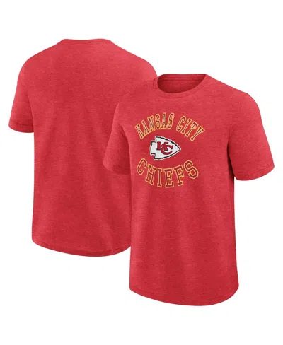 Logo Athletic Men's Heather Red Kansas City Chiefs Success T-shirt