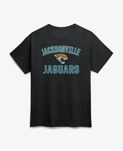 Logo Athletic Men's Jacksonville Jaguars Victory Arch T-shirt In Black