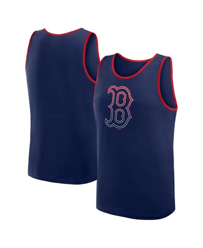 Logo Athletic Men's Navy Boston Red Sox Unmatched Success Tank Top In Blue