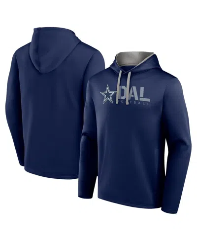 Logo Athletic Men's Navy Dallas Cowboys Head Start Pullover Hoodie