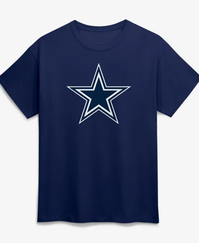 Logo Athletic Men's Navy Dallas Cowboys Primary Logo T-shirt