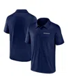 Logo Athletic Men's Navy Denver Broncos Unstoppable Polo Shirt