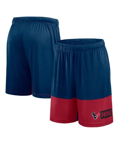 Logo Athletic Men's Navy Houston Texans Best Of The Best Shorts