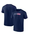 Logo Athletic Men's Navy Las Vegas Raiders Americana T-shirt