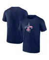 Logo Athletic Men's Navy New Orleans Saints Americana T-shirt