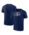 Logo Athletic Men's Navy San Francisco 49ers Americana T-shirt