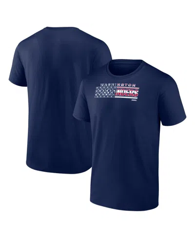 Logo Athletic Men's Navy Washington Commanders Americana T-shirt