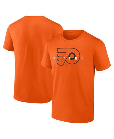 Logo Athletic Men's Orange Philadelphia Flyers Coordinate T-shirt