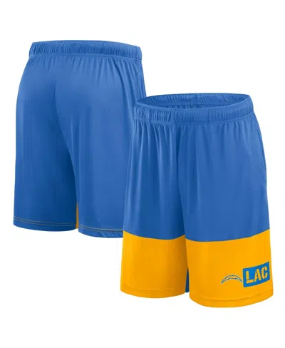 Logo Athletic Men's Powder Blue Los Angeles Chargers Best Of The Best Shorts