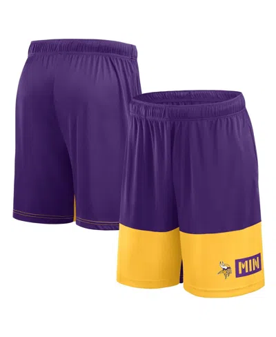 Logo Athletic Men's Purple Minnesota Vikings Best Of The Best Shorts