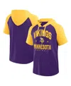 Logo Athletic Men's Purple Minnesota Vikings Prime Hoodie T-shirt