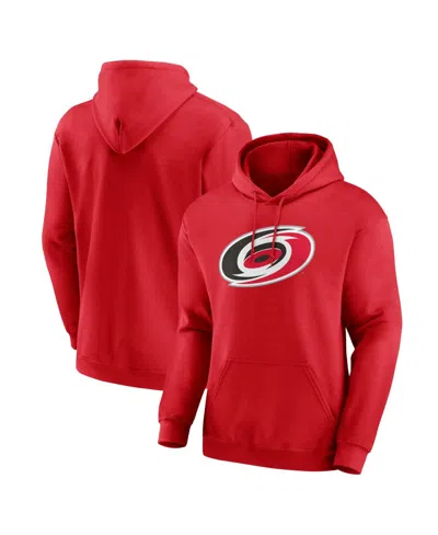 Logo Athletic Men's Red Carolina Hurricanes Essential Hoodie