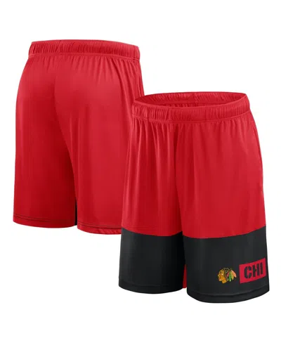 Logo Athletic Men's Red Chicago Blackhawks Best Of The Best Shorts