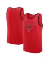 Logo Athletic Men's Red Chicago Bulls Unmatched Success Tank Top In Red