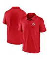 Logo Athletic Men's Red New Jersey Devils Unstoppable Polo Shirt In Red