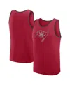 Logo Athletic Men's Red Tampa Bay Buccaneers Unmatched Success Tank Top