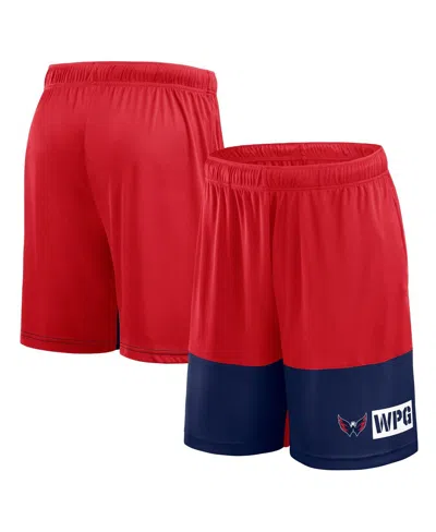 Logo Athletic Men's Red Washington Capitals Best Of The Best Shorts