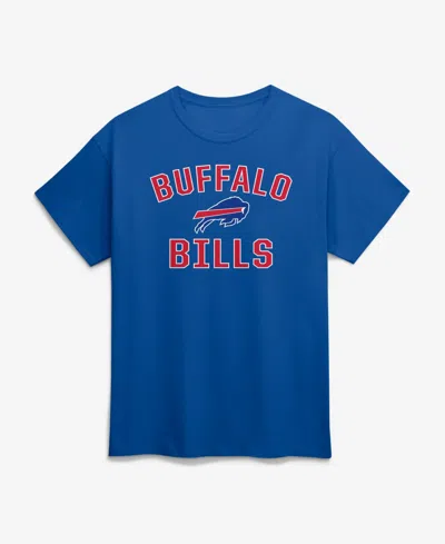 Logo Athletic Men's Royal Buffalo Bills Cotton Victory Arch T-shirt In Blue