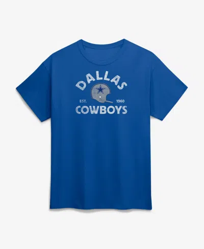 Logo Athletic Men's Royal Dallas Cowboys Arch T-shirt In Blue