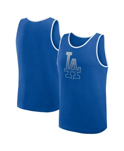 Logo Athletic Men's Royal Los Angeles Dodgers Unmatched Success Tank Top In Blue