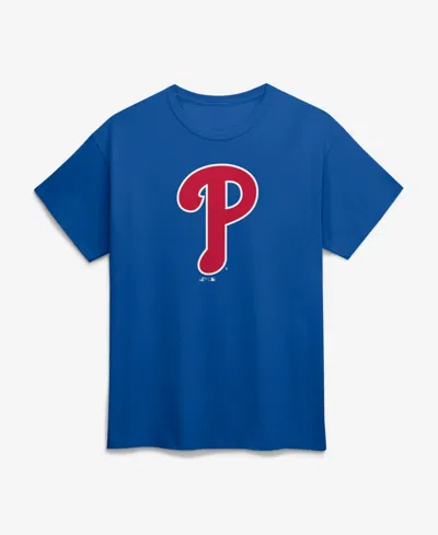 Logo Athletic Men's Royal Philadelphia Phillies Logo T-shirt In Blue