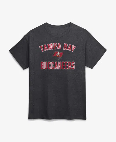 Logo Athletic Men's Tampa Bay Buccaneers Victory Arch Screen-printed Classic-fit T-shirt In Gray